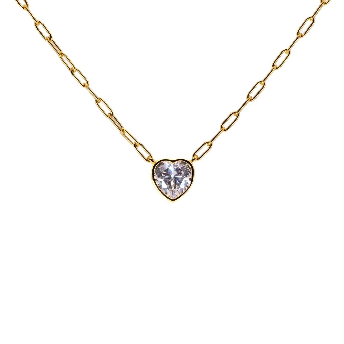 Amour Gold Necklace 