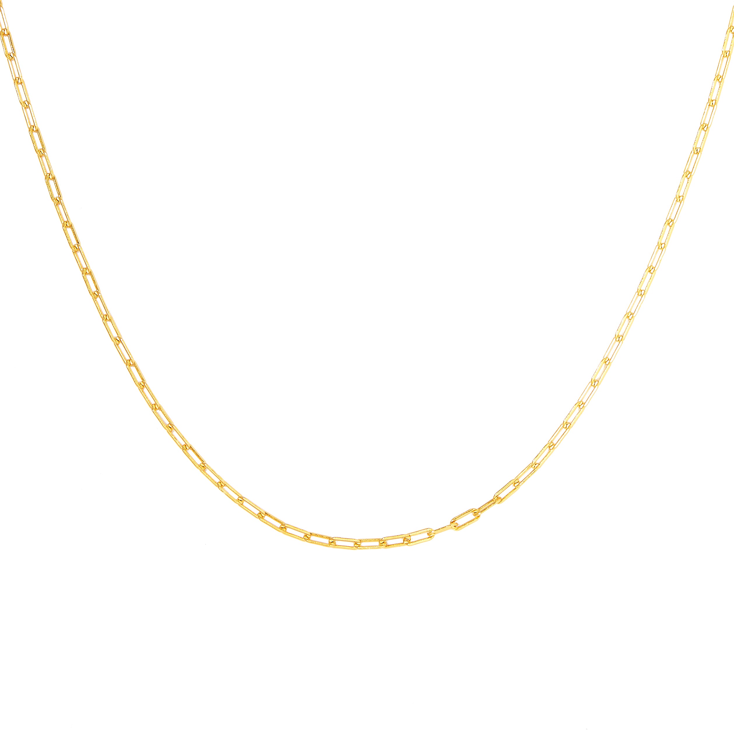 Chain Link Necklace | Silver Link Necklace | La Maya