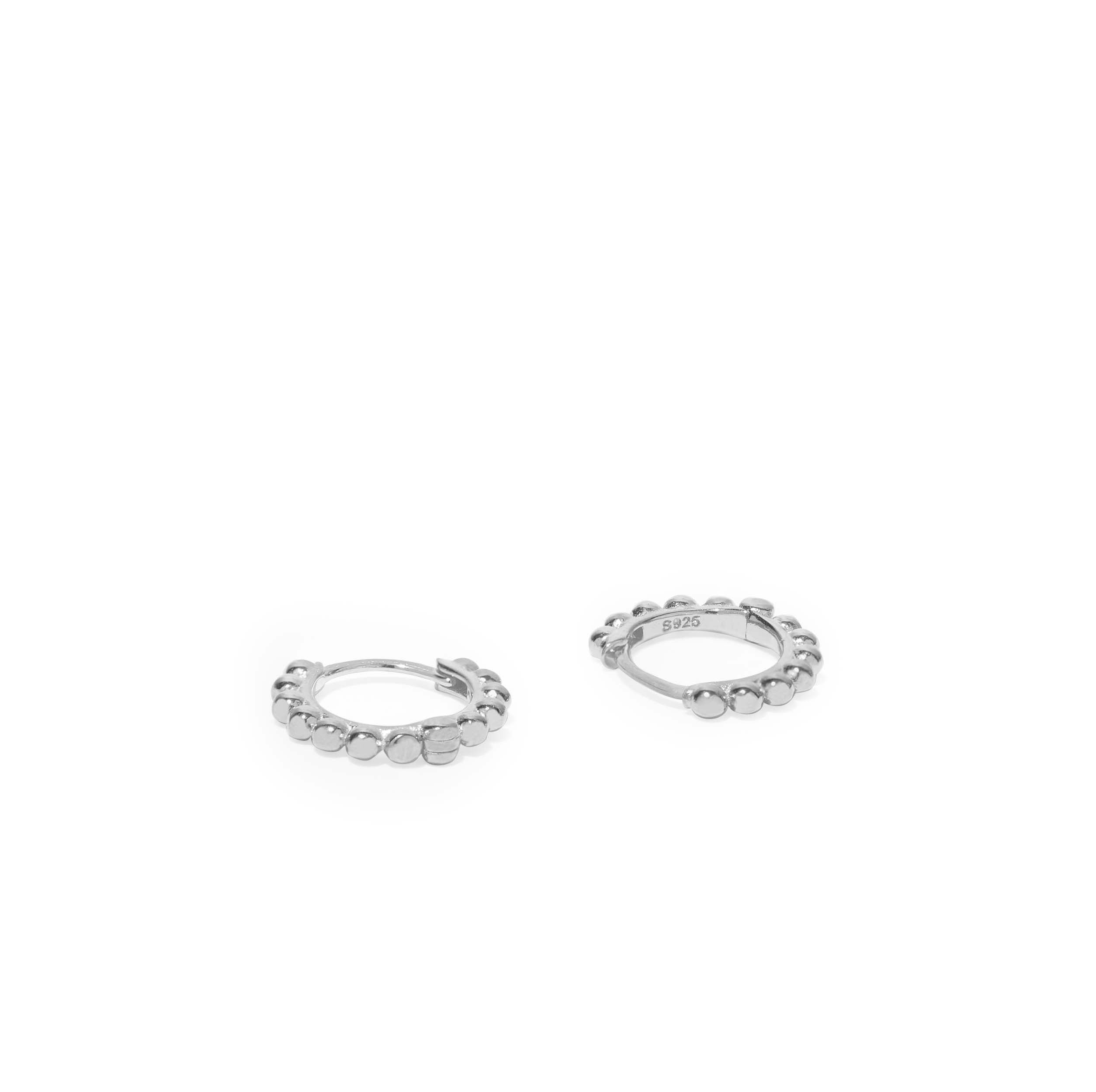 Lana Hoop Earrings | Silver Lana Earrings | La Maya