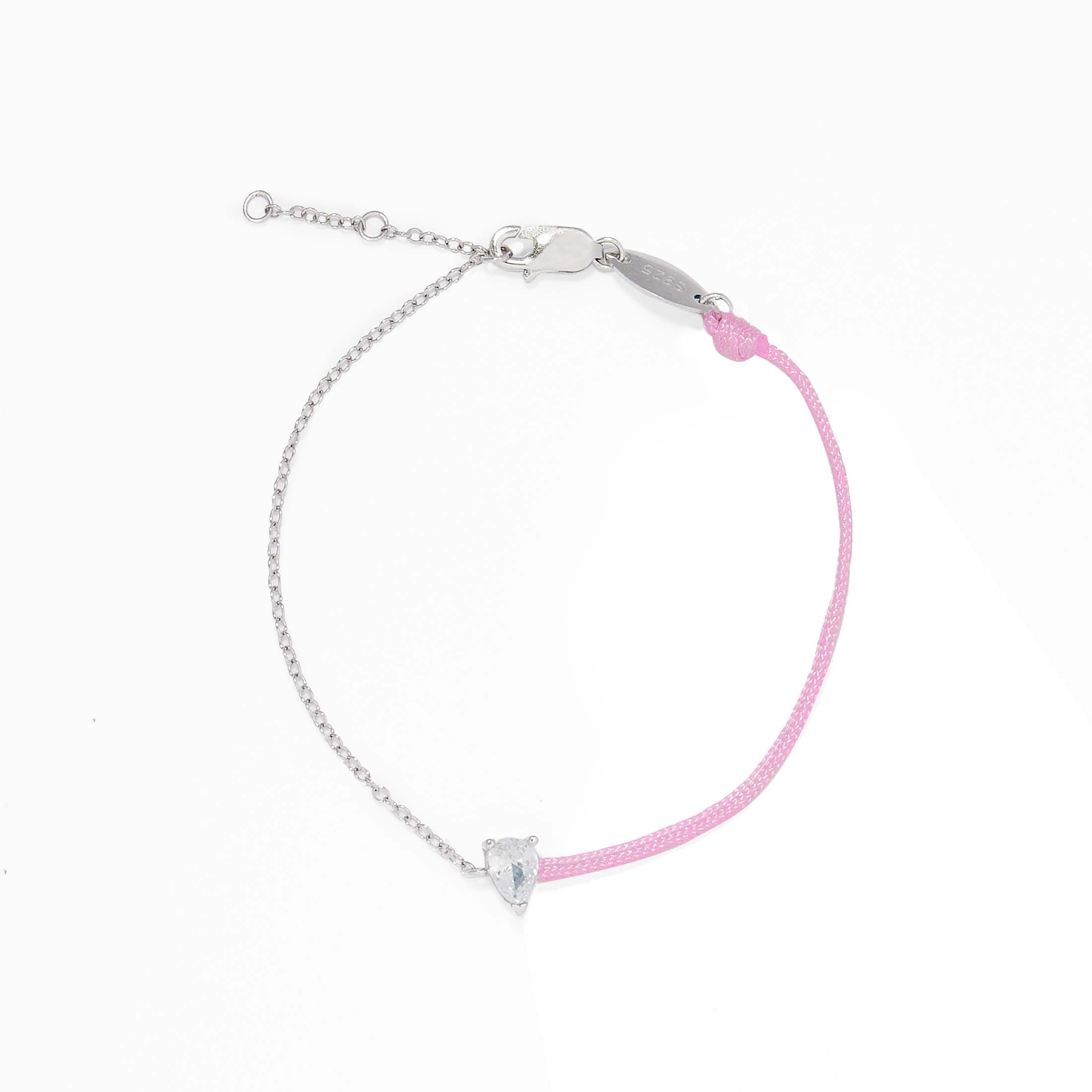 String Chain Bracelet, Adjustable Chain Bracelet, La Maya
