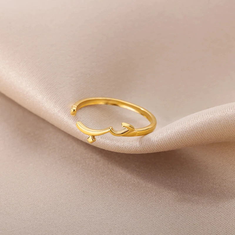 Love Adjustable Ring in Gold